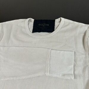 Rogue Shirt‎ Womens Extra Large Beige Waffle Knit Long Sleeve Casual Comfort